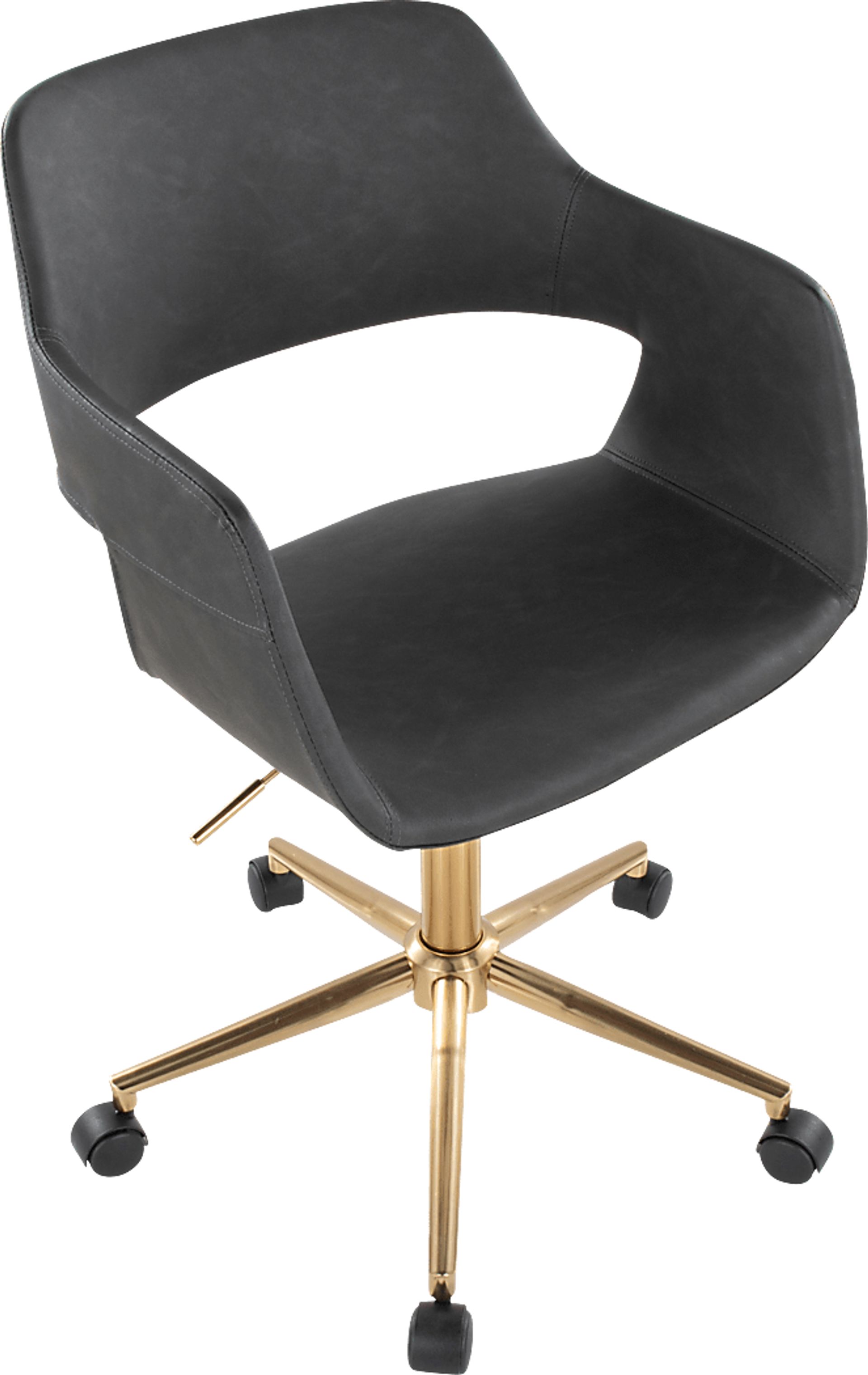 Whisp I Gray Desk Chair - Image 8