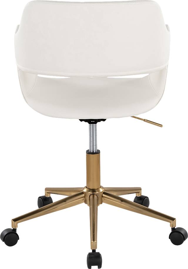 Whisp I White Desk Chair - Thumbnail - Image 3