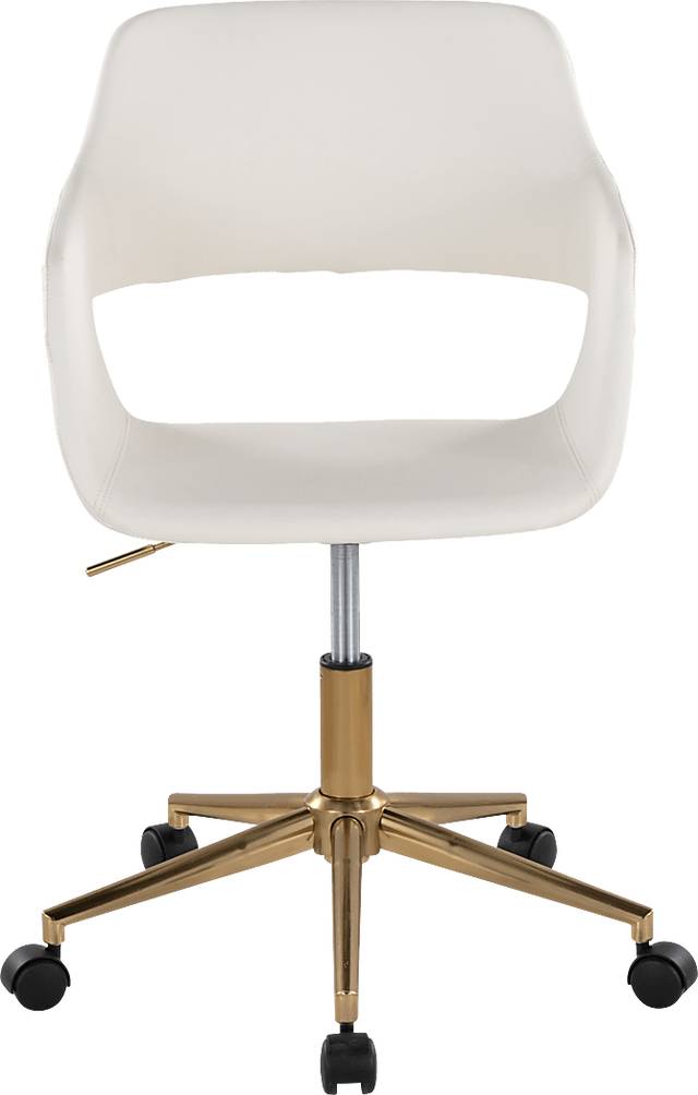 Whisp I White Desk Chair - Thumbnail - Image 5