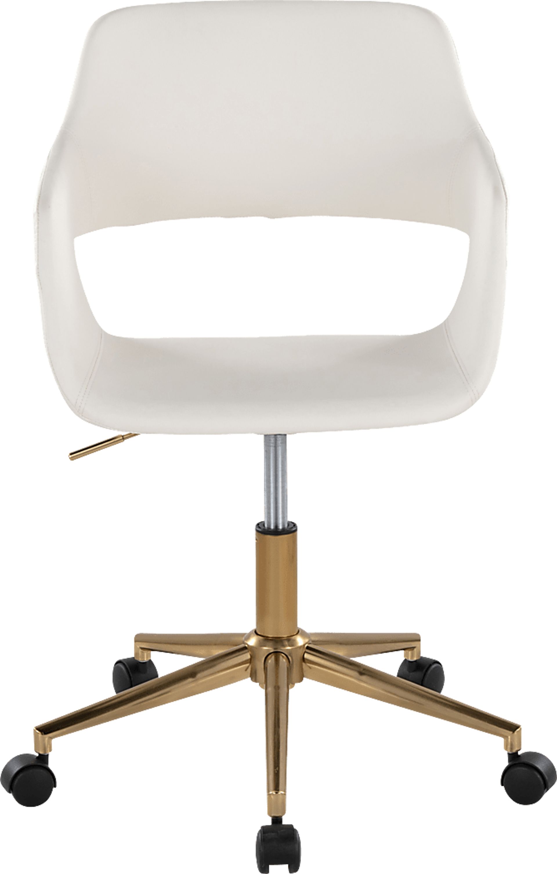 Whisp I White Desk Chair - Image 5