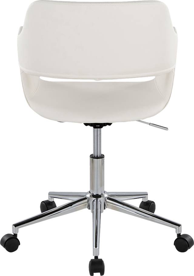 Whisp III White Desk Chair - Thumbnail - Image 4