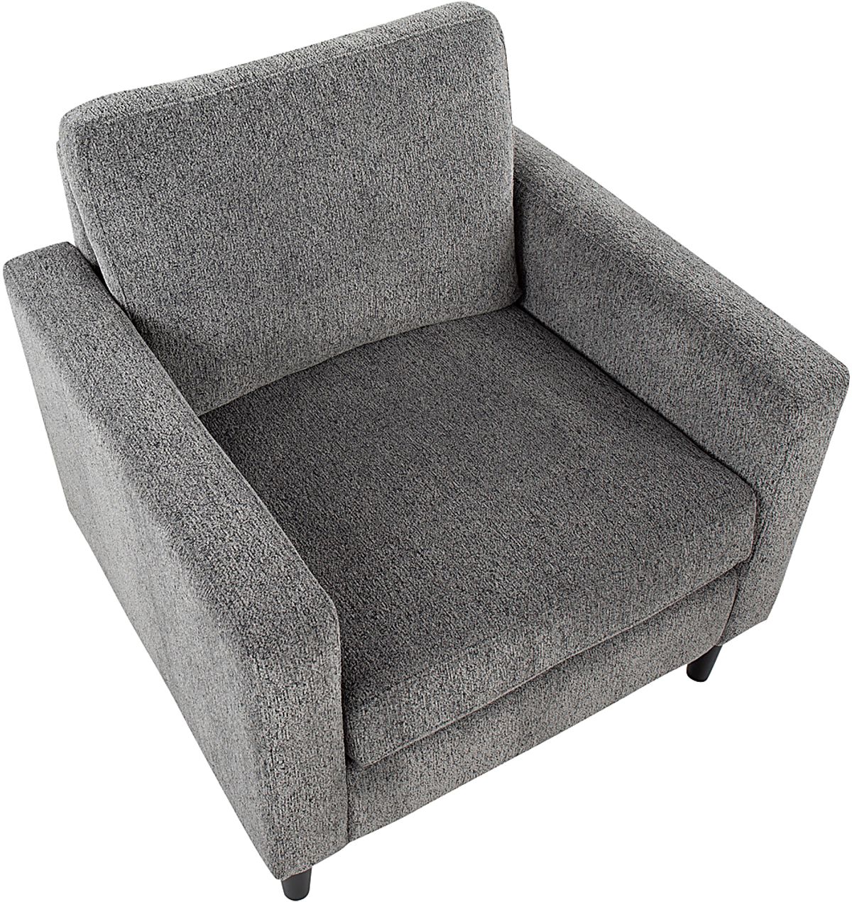 Whispering Oaks Gray Polyester Fabric Accent Chair | Rooms to Go