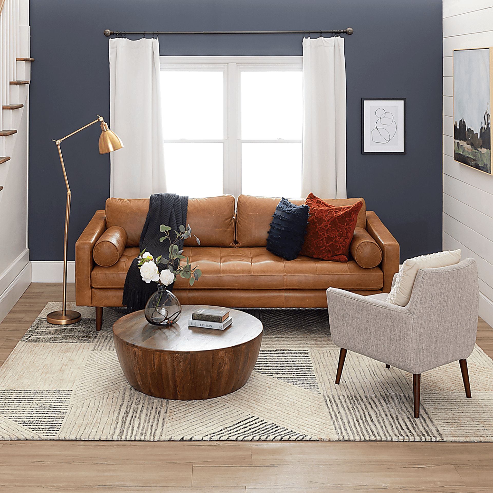 Whisperwood Tan 5'3 x 7'10 Rug - Image 2