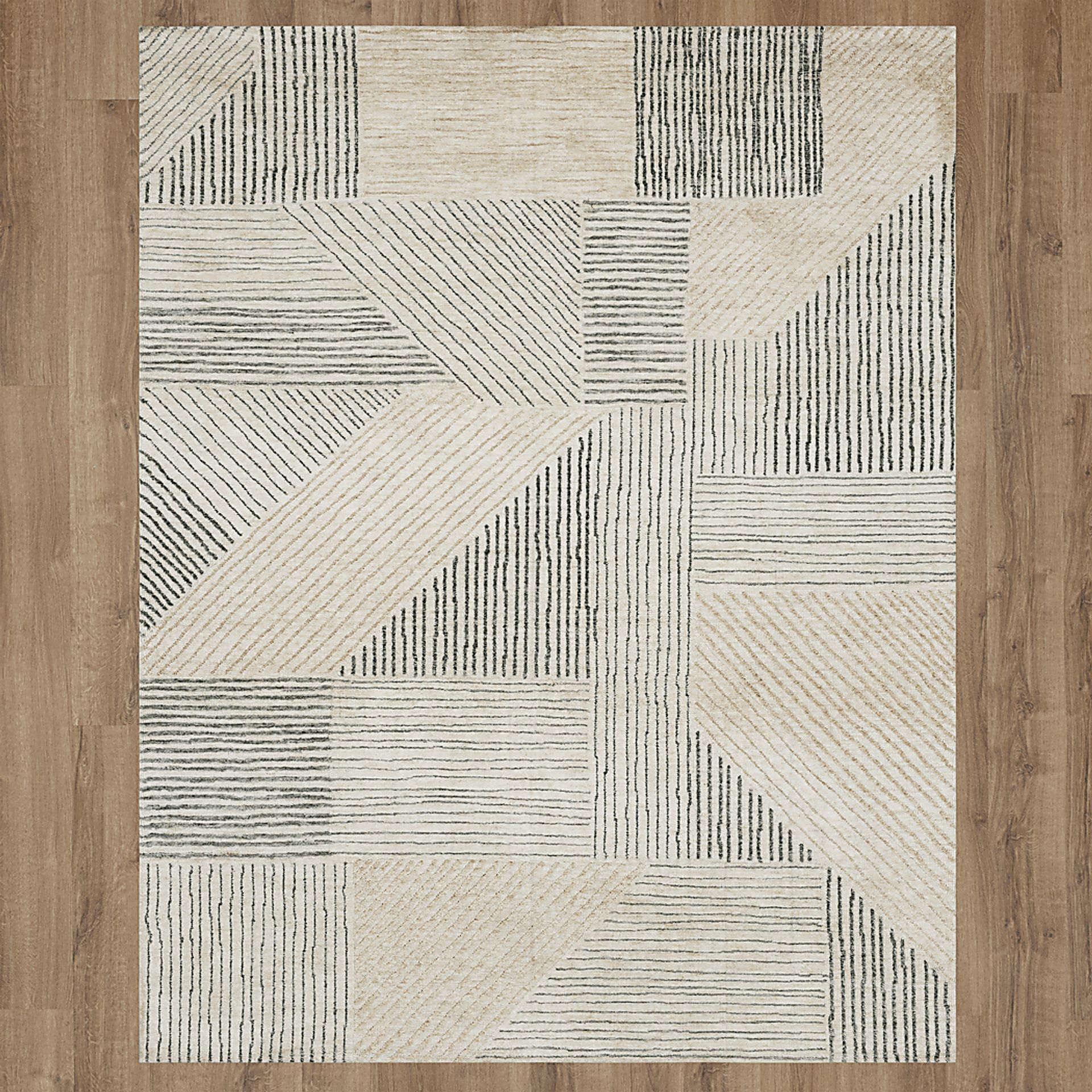 Whisperwood Tan 5'3 x 7'10 Rug - Image 3