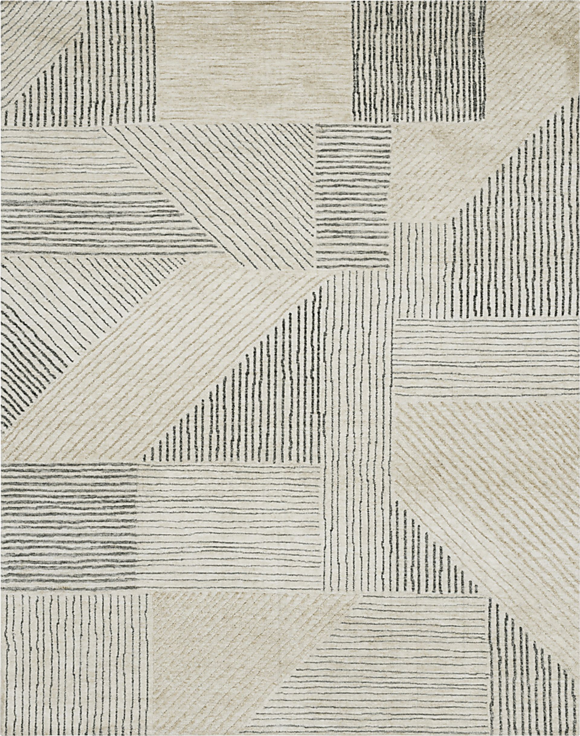Whisperwood Tan 5'3 x 7'10 Rug - Image 1