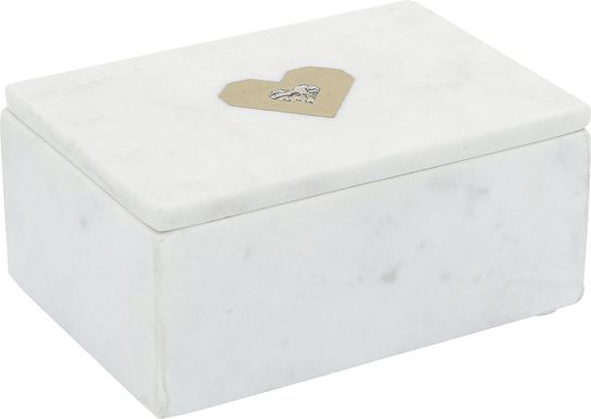 Whispine White Decorative Box
