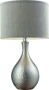 Whitby Circle Silver Lamp