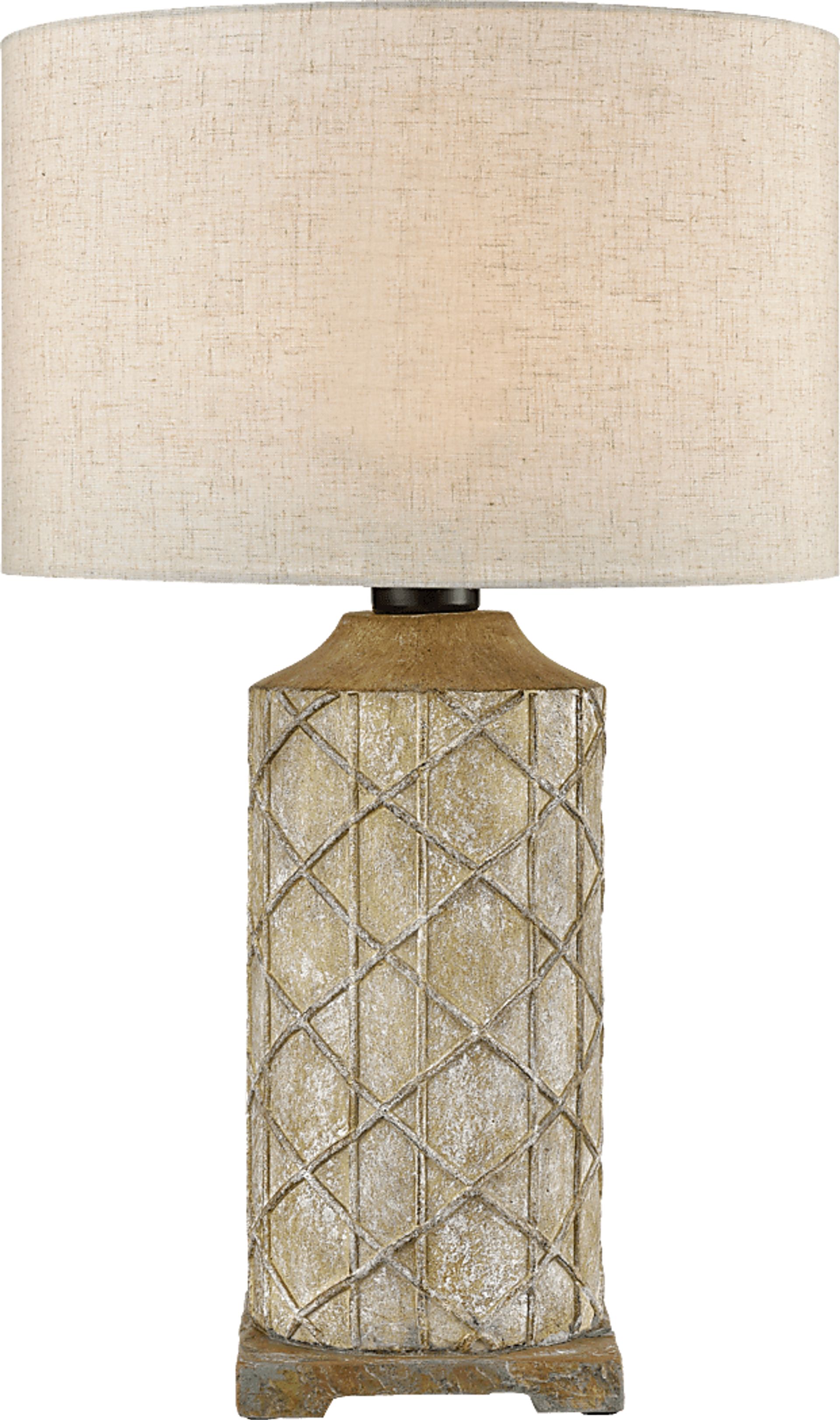 Whitebark Farm Gray Outdoor Lamp - Image 1