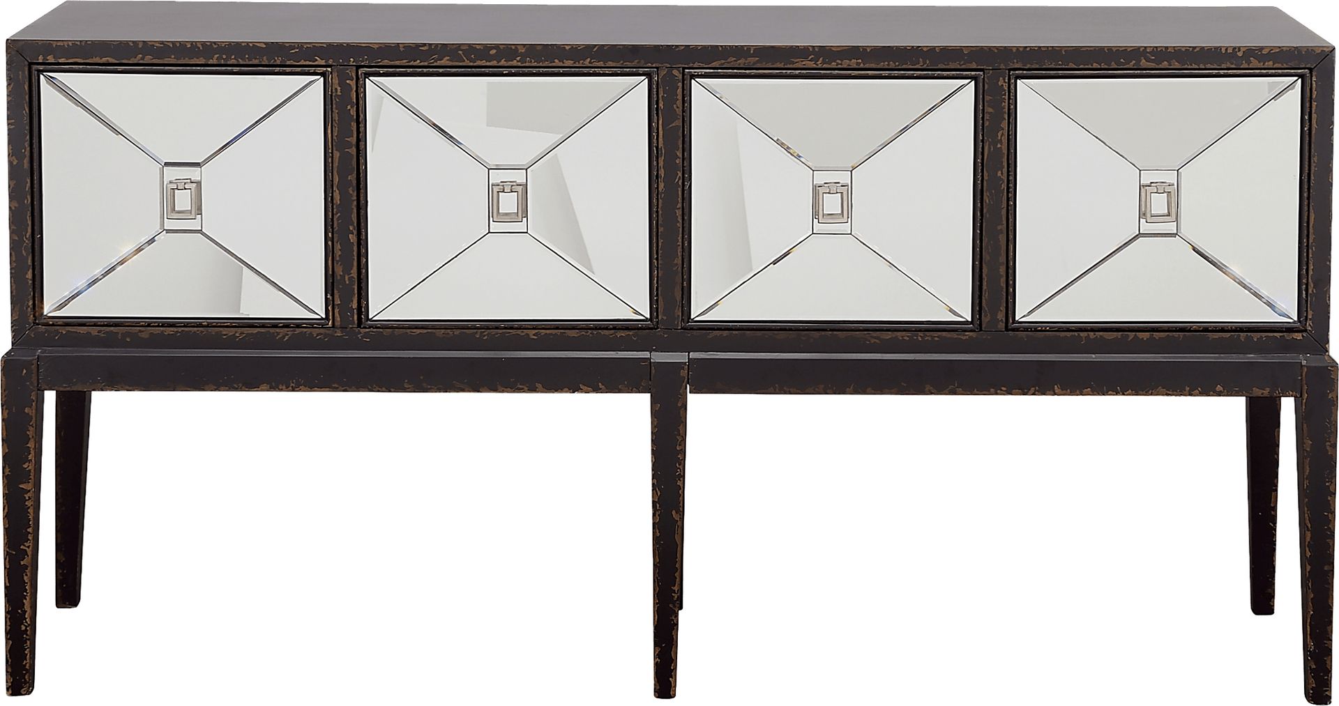 Whitecrowe Black Accent Cabinet - Image 3