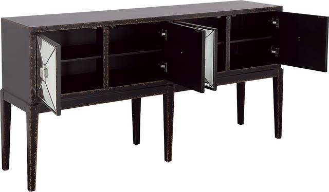 Whitecrowe Black Accent Cabinet - Thumbnail - Image 4