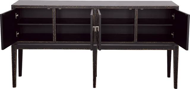 Whitecrowe Black Accent Cabinet - Thumbnail - Image 5