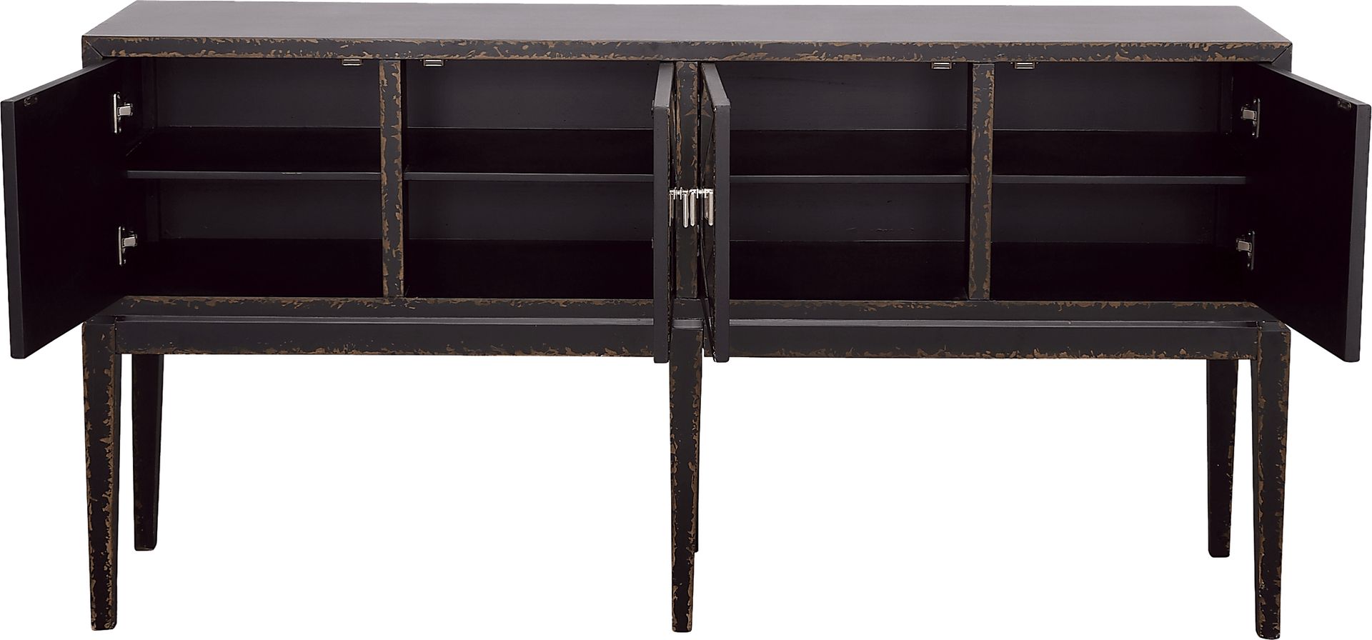 Whitecrowe Black Accent Cabinet - Image 5