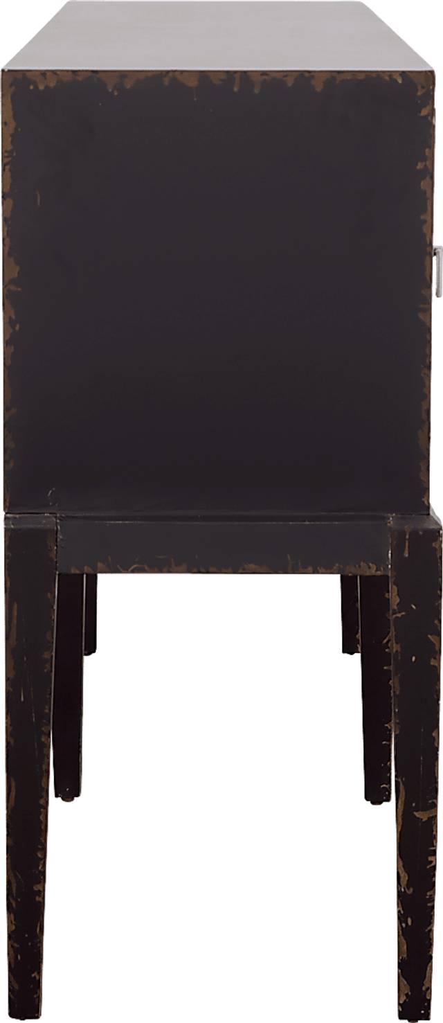 Whitecrowe Black Accent Cabinet - Thumbnail - Image 6