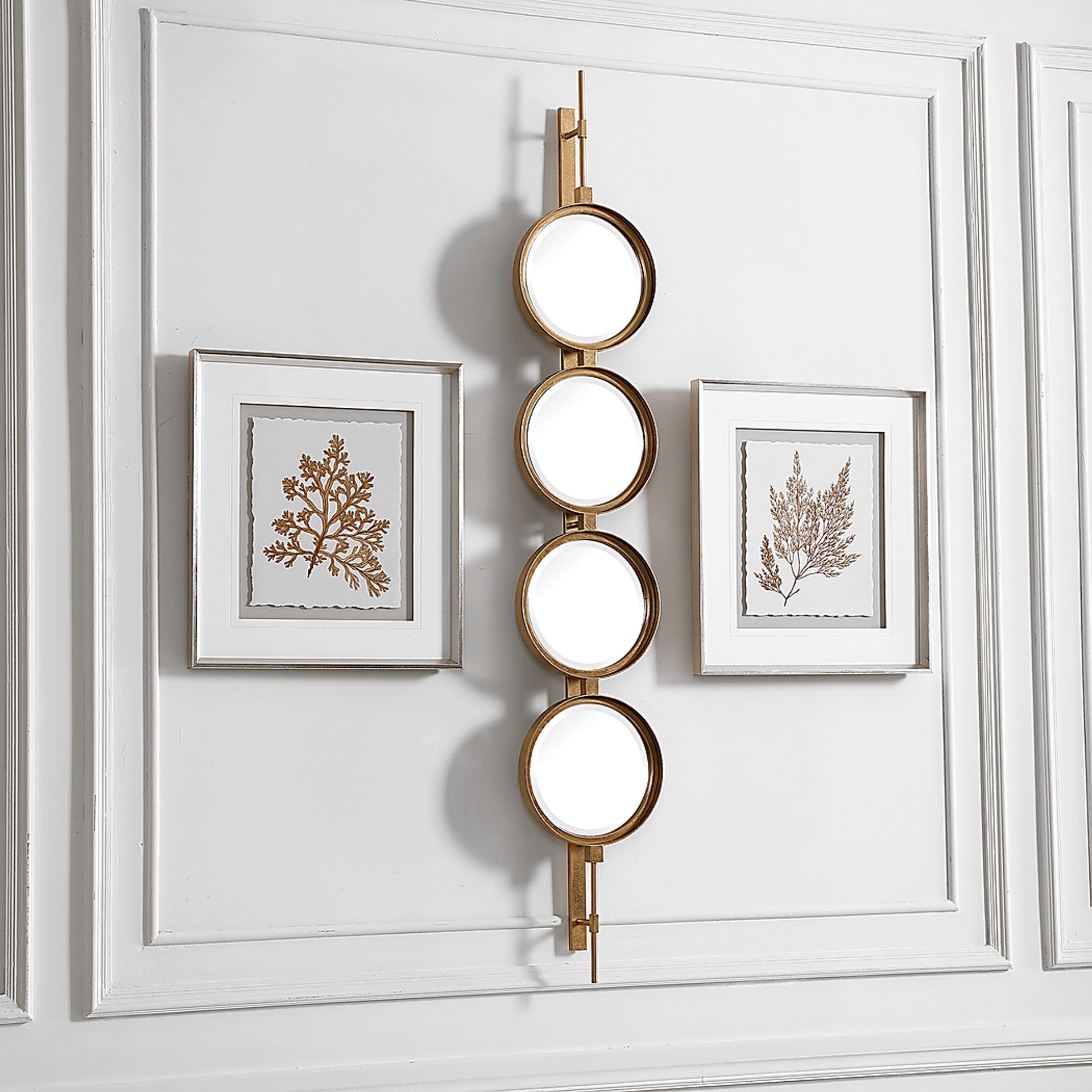 Whiteleigh Gold Mirror - Image 2