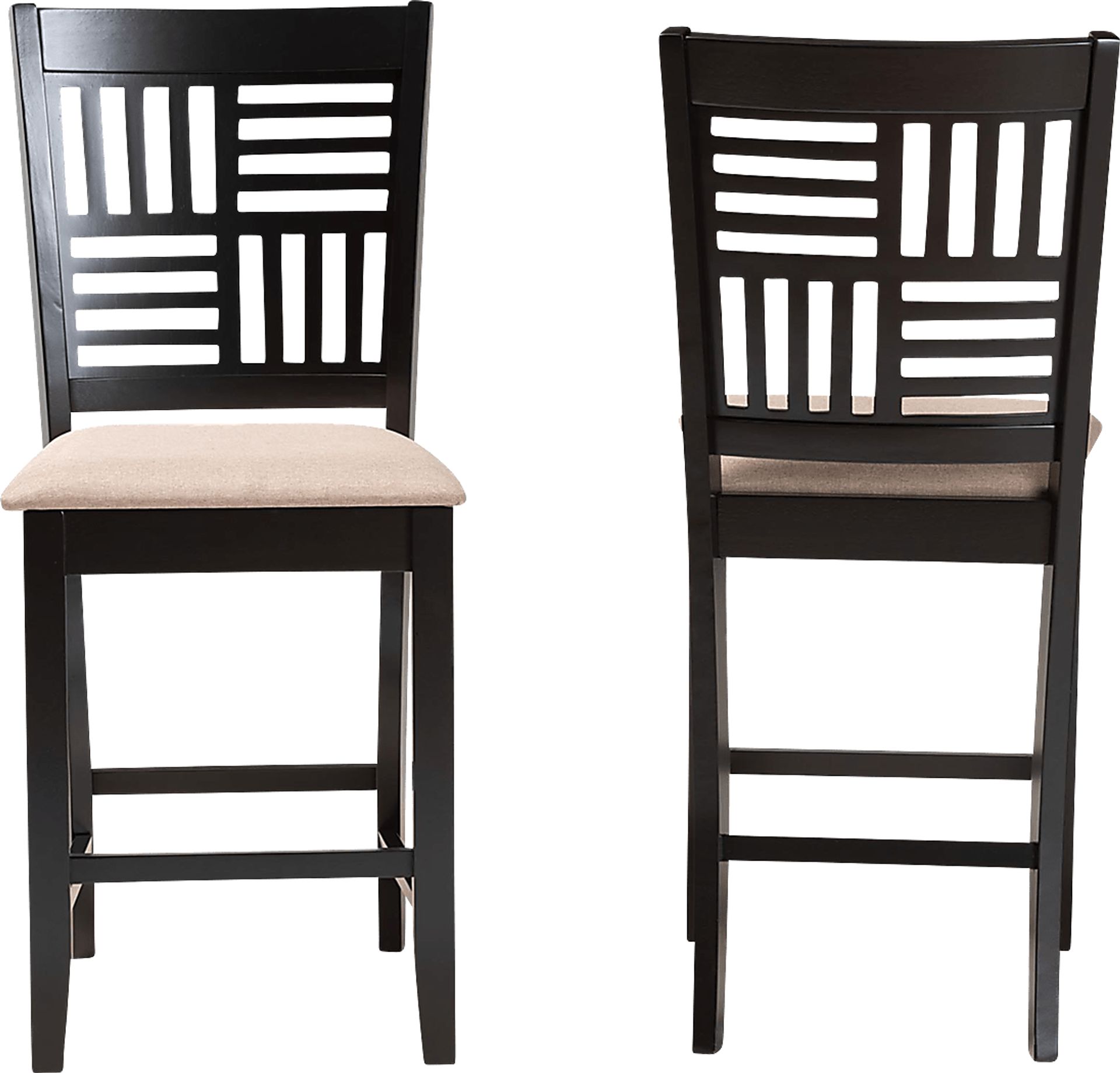 Whitla Beige Counter Stool, Set of 2 - Image 3