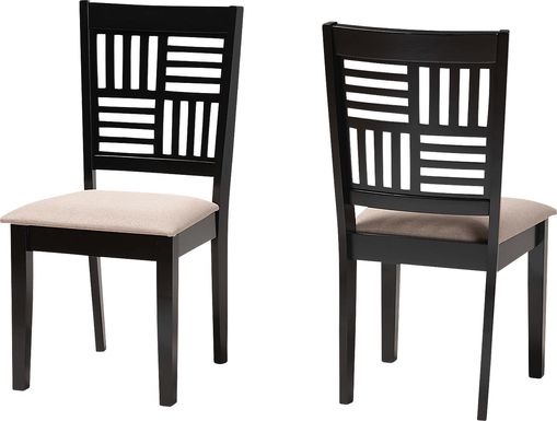 Whitla Beige Dining Chair, Set of 2