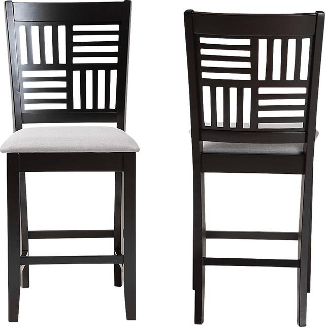 Whitla Gray Counter Stool, Set of 2 - Thumbnail - Image 3