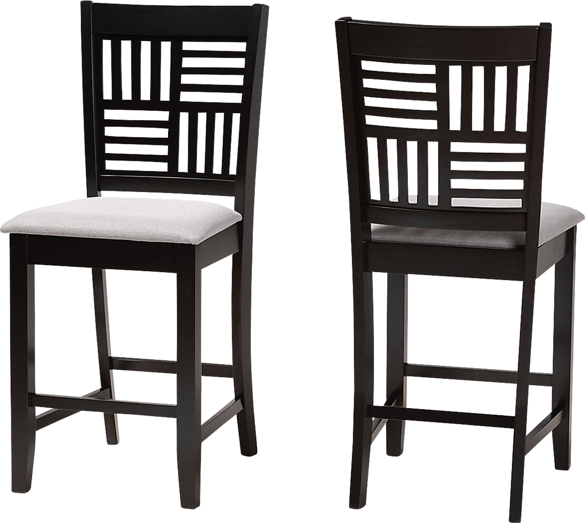 Whitla Gray Counter Stool, Set of 2 - Image 1