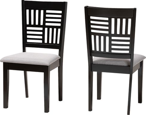 Whitla Gray Dining Chair, Set of 2
