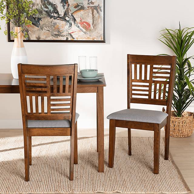 Whitla Walnut Brown Dining Chair, Set of 2 - Thumbnail - Image 2