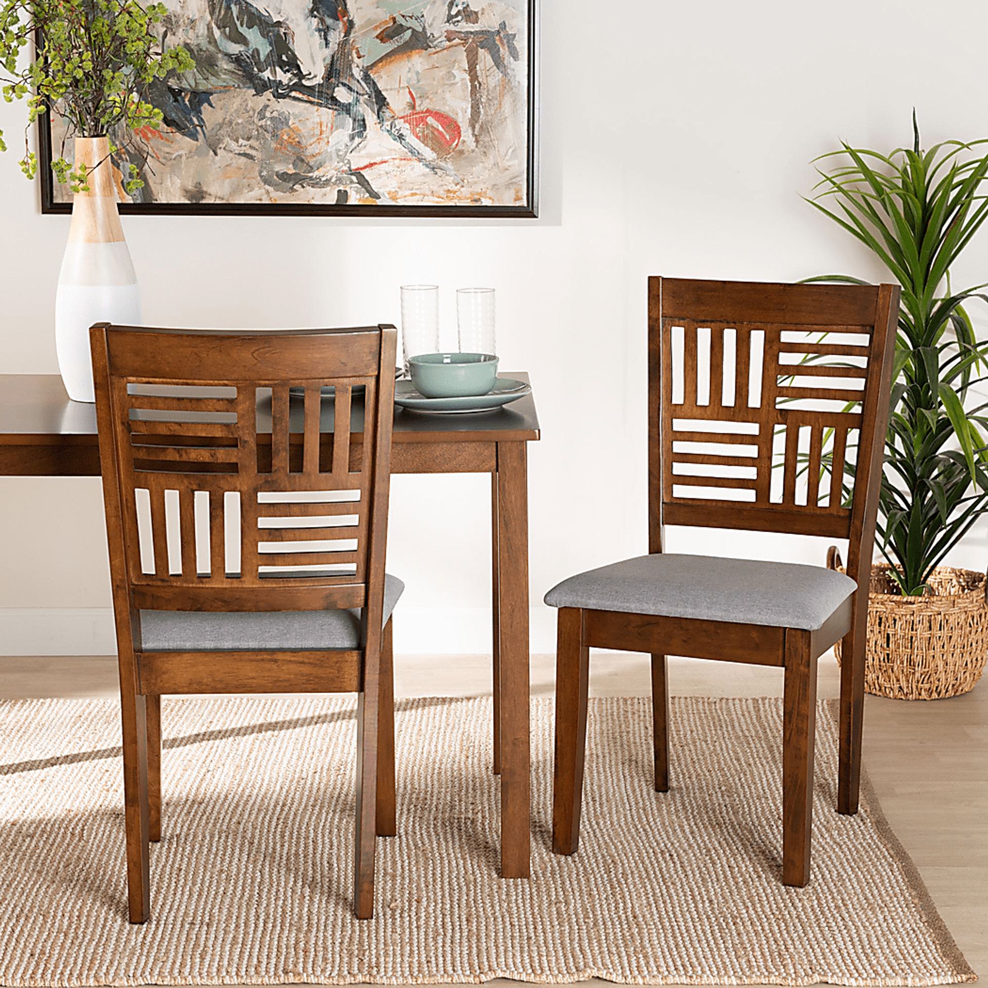 Whitla Walnut Brown Dining Chair, Set of 2 - Image 2