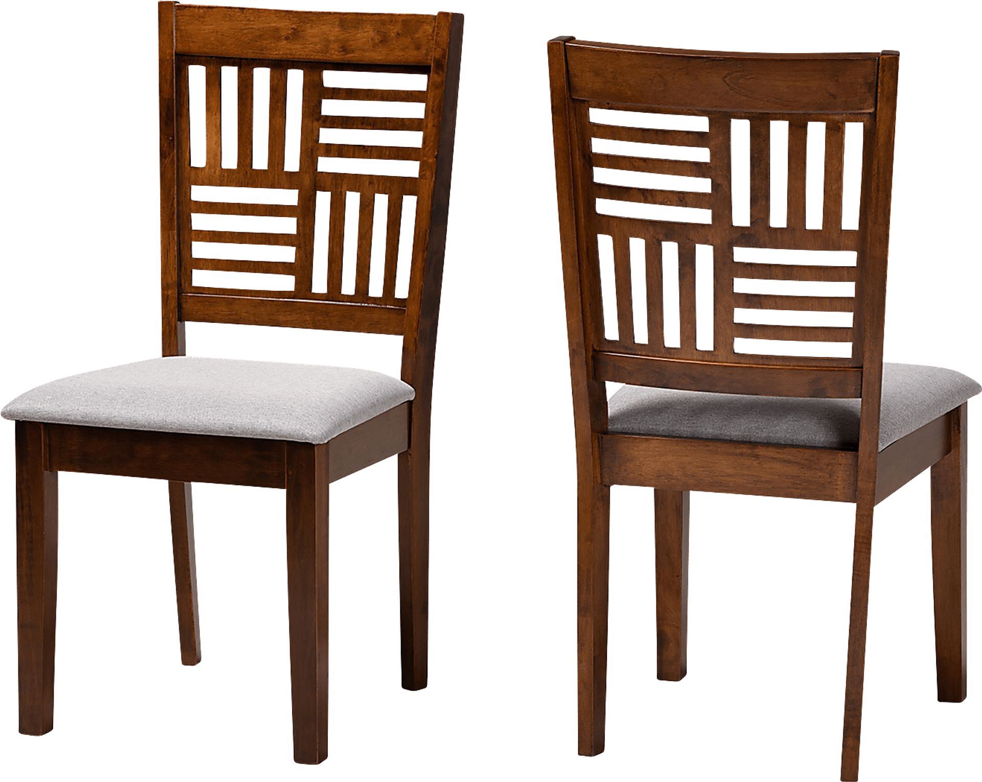 Whitla Walnut Brown Dining Chair, Set of 2 - Image 1
