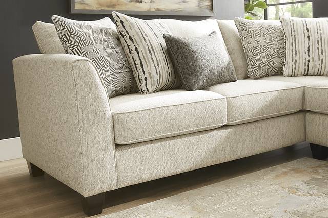 Whitley Way Gray 3 Pc Sectional - Thumbnail - Image 4