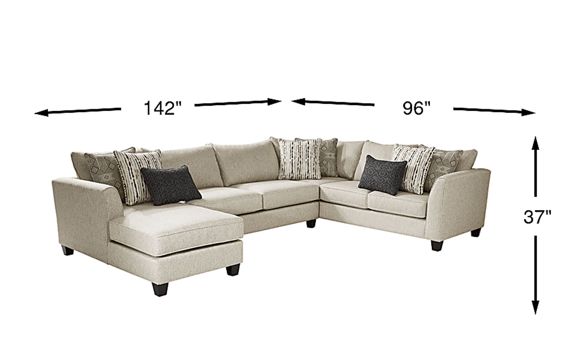 Dimension Image. Please refer to the Dimension Tab on this page for dimension details.