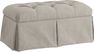 Whitmere Light Gray Storage Bench