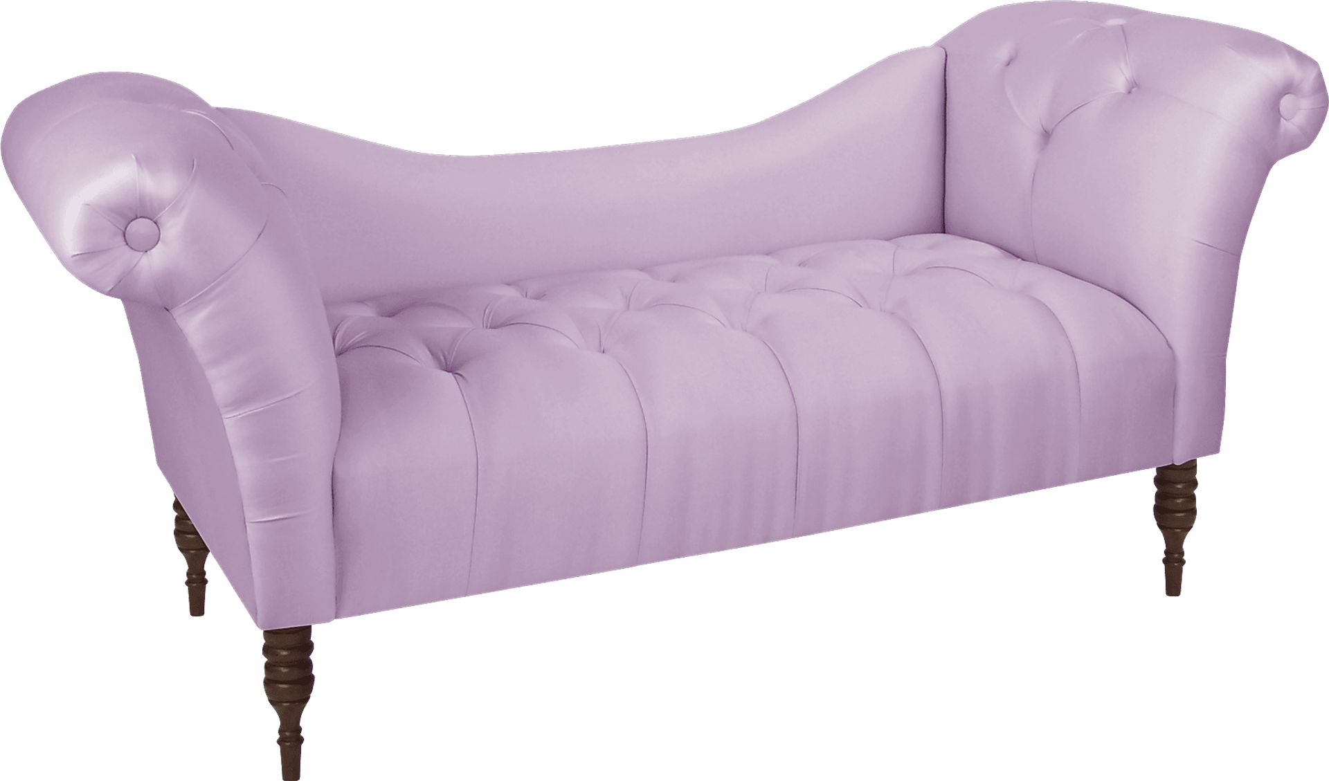 Whitmere Lilac Chaise Bench - Image 1