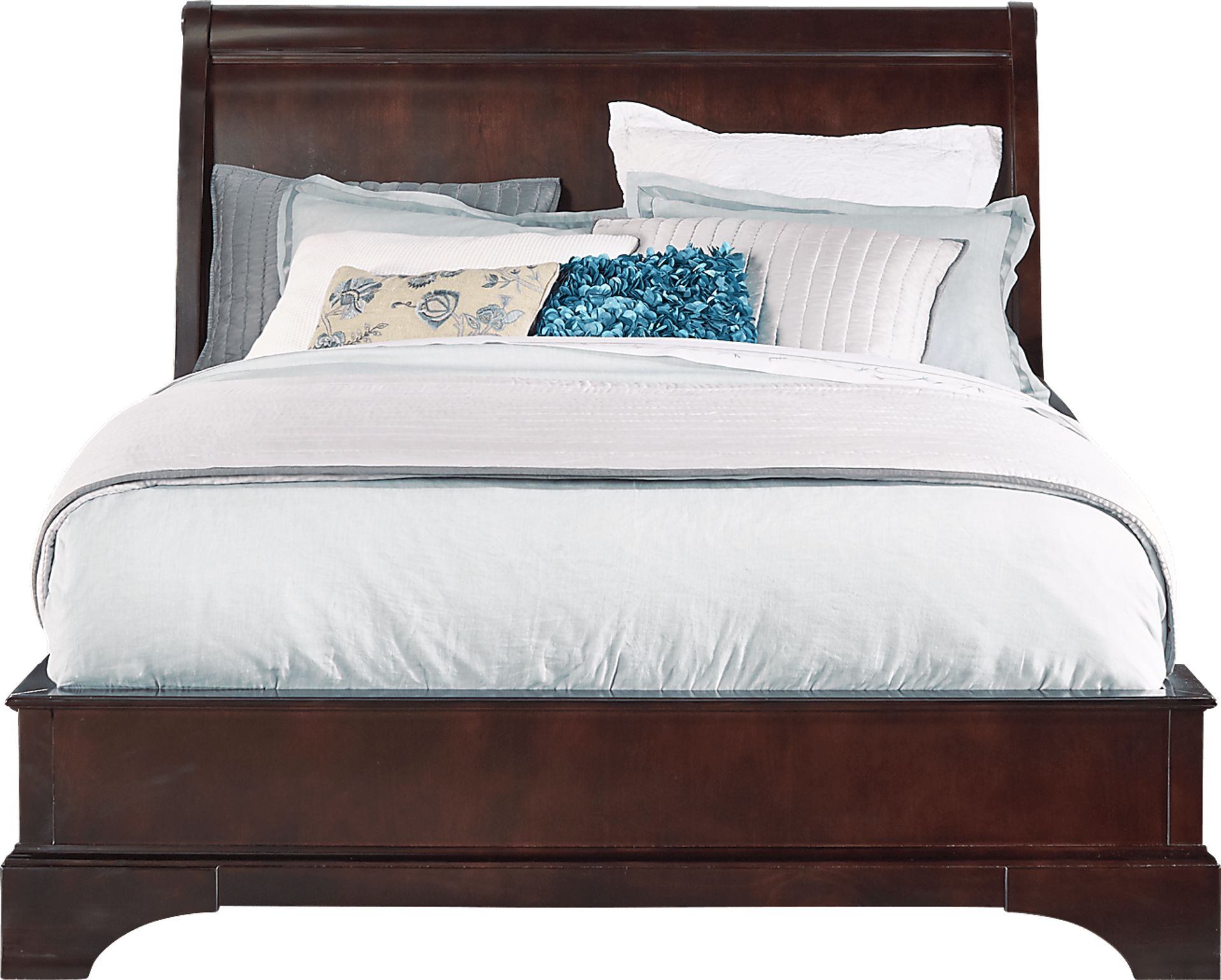 Whitmore Cherry 3 Pc Queen Bed - Image 1