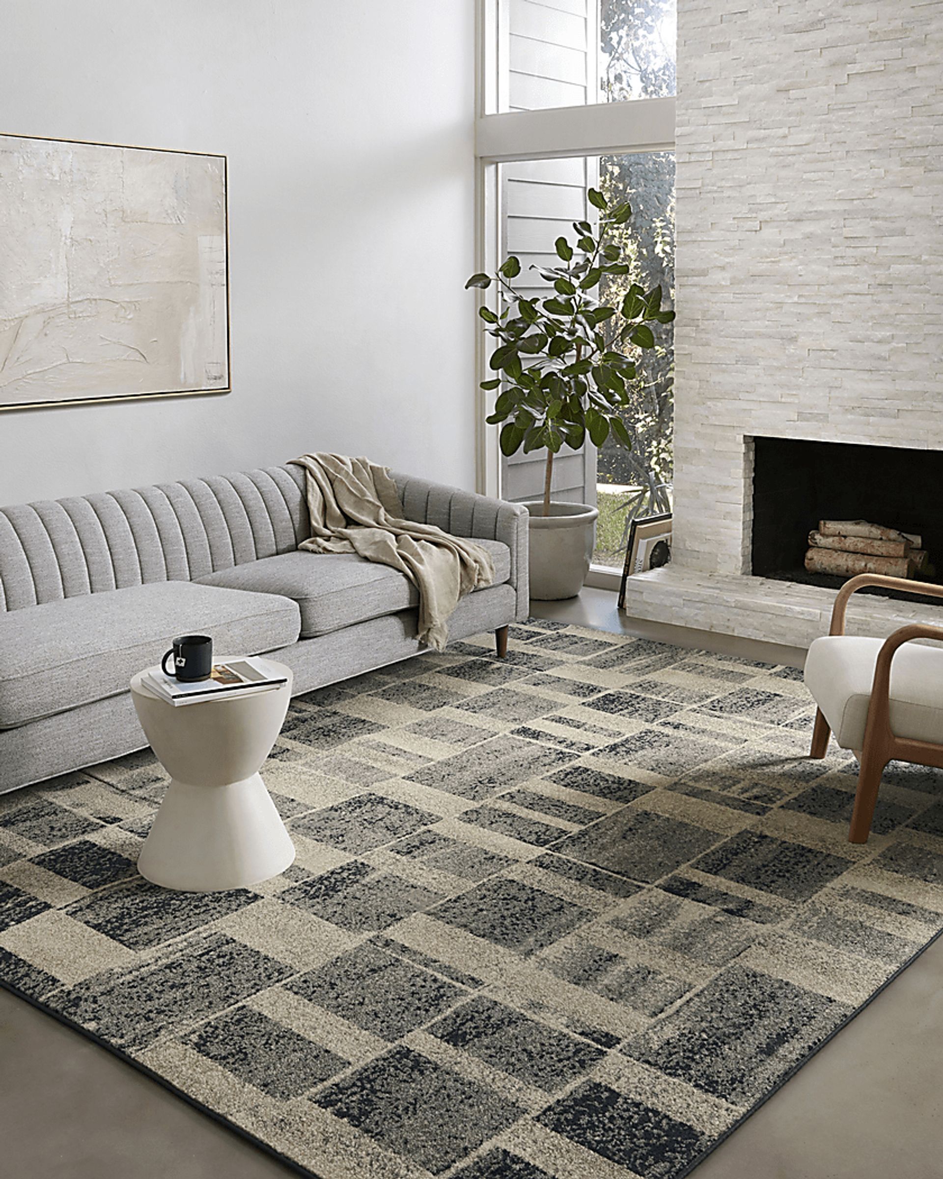 Whitport Gray 7'10 x 10' Rug - Image 3