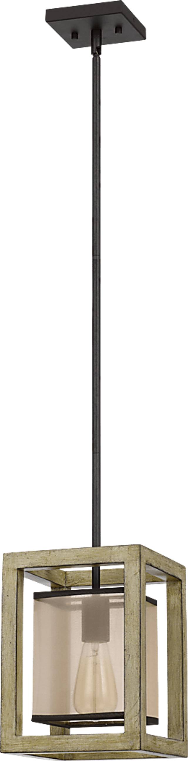 Whitsett Beige Pendant - Thumbnail - Image 1