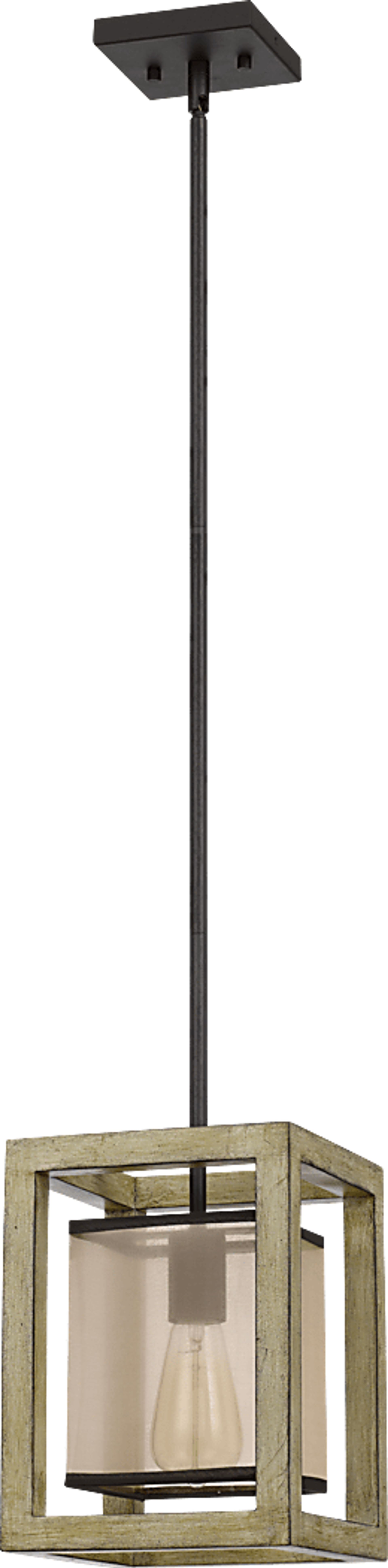 Whitsett Beige Pendant - Image 1