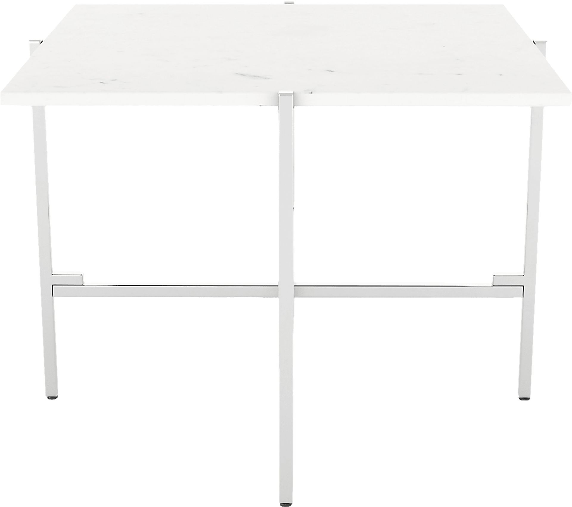 Whitsler White End Table - Image 3