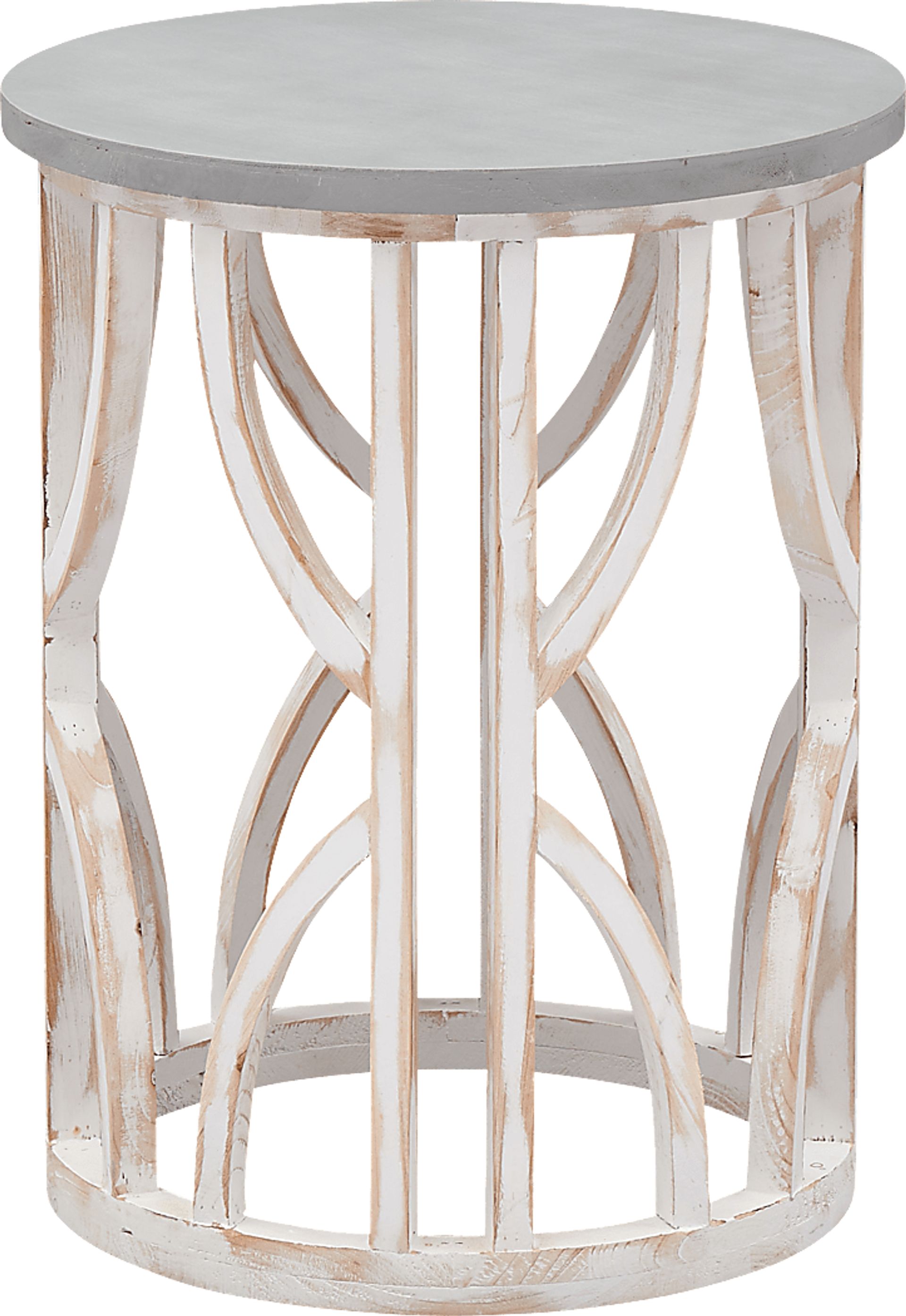 Whitsun White Accent Table - Image 2