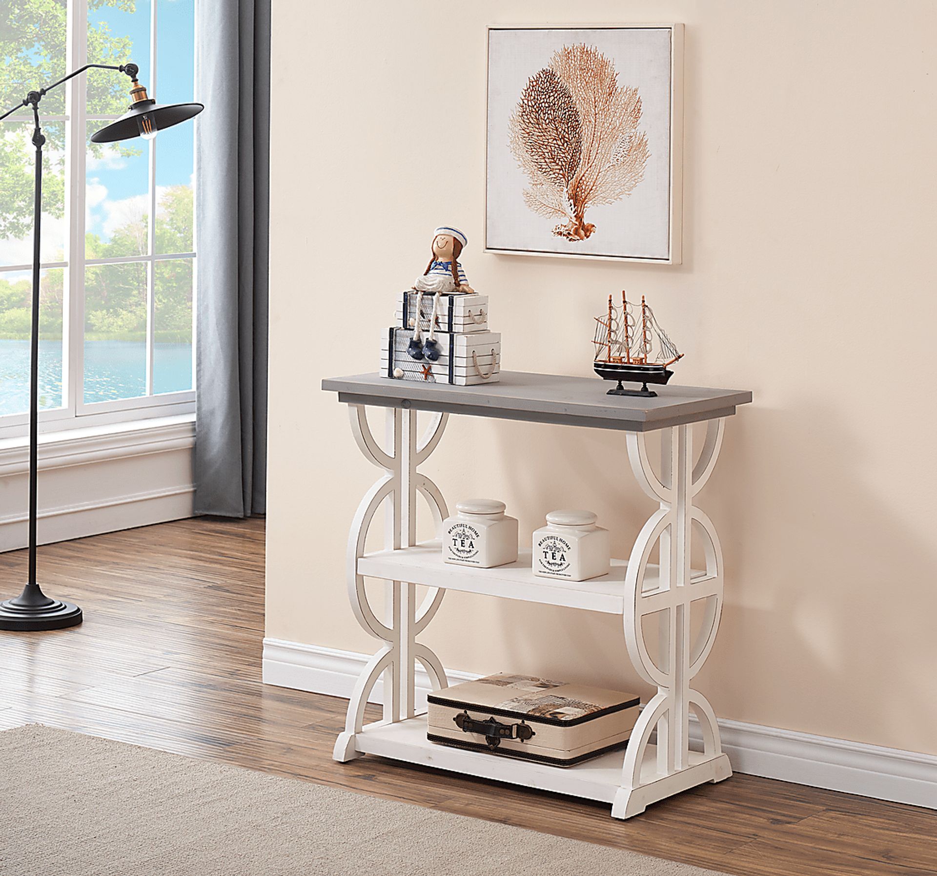 Whitsun White Bookcase - Image 4