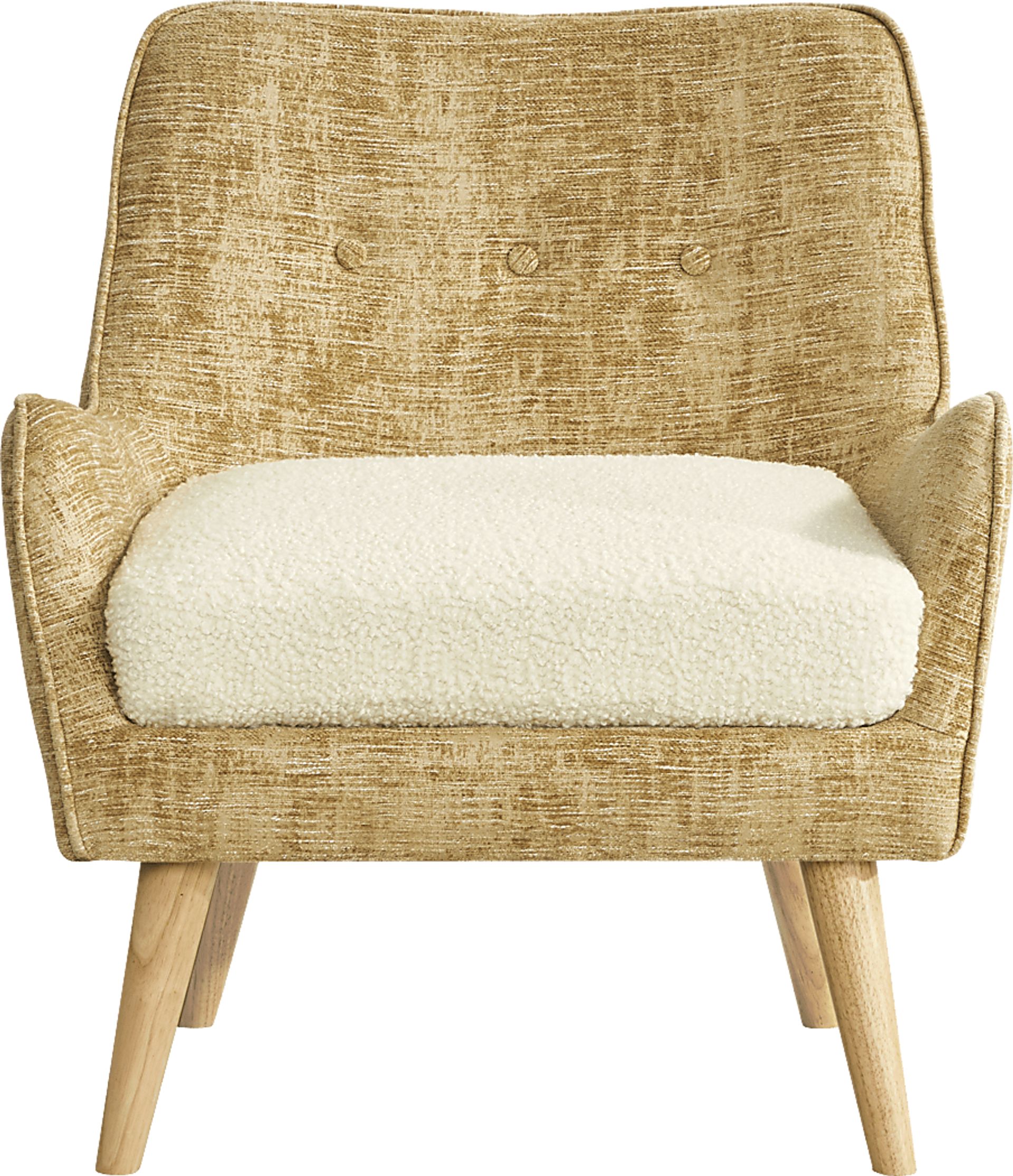 Whittier Falls Yellow Accent Chair - Image 2