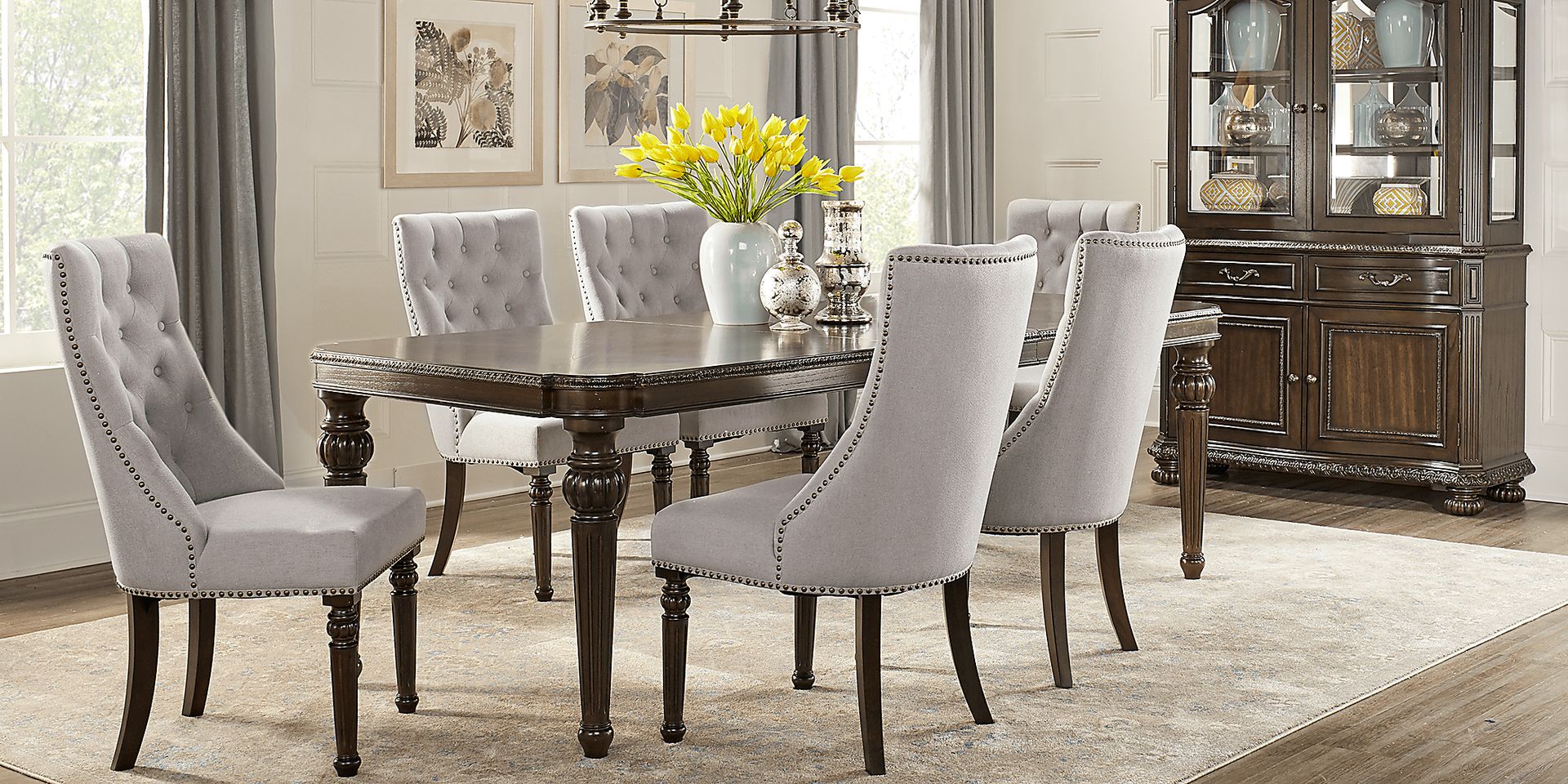 Whittington Cherry 7 Pc Dining Room - Image 1