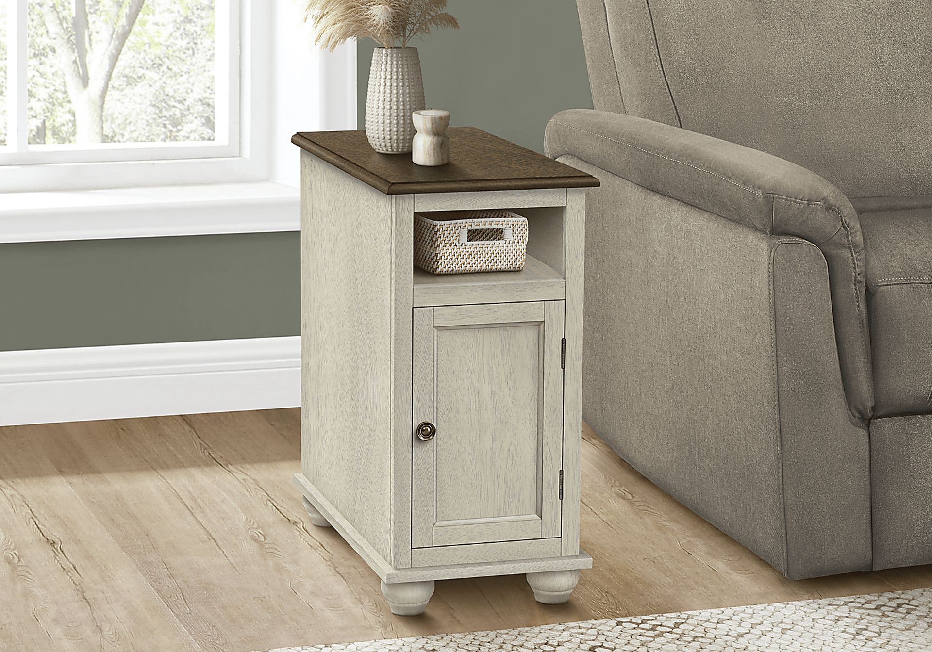 Whittondale White Accent Table - Image 2