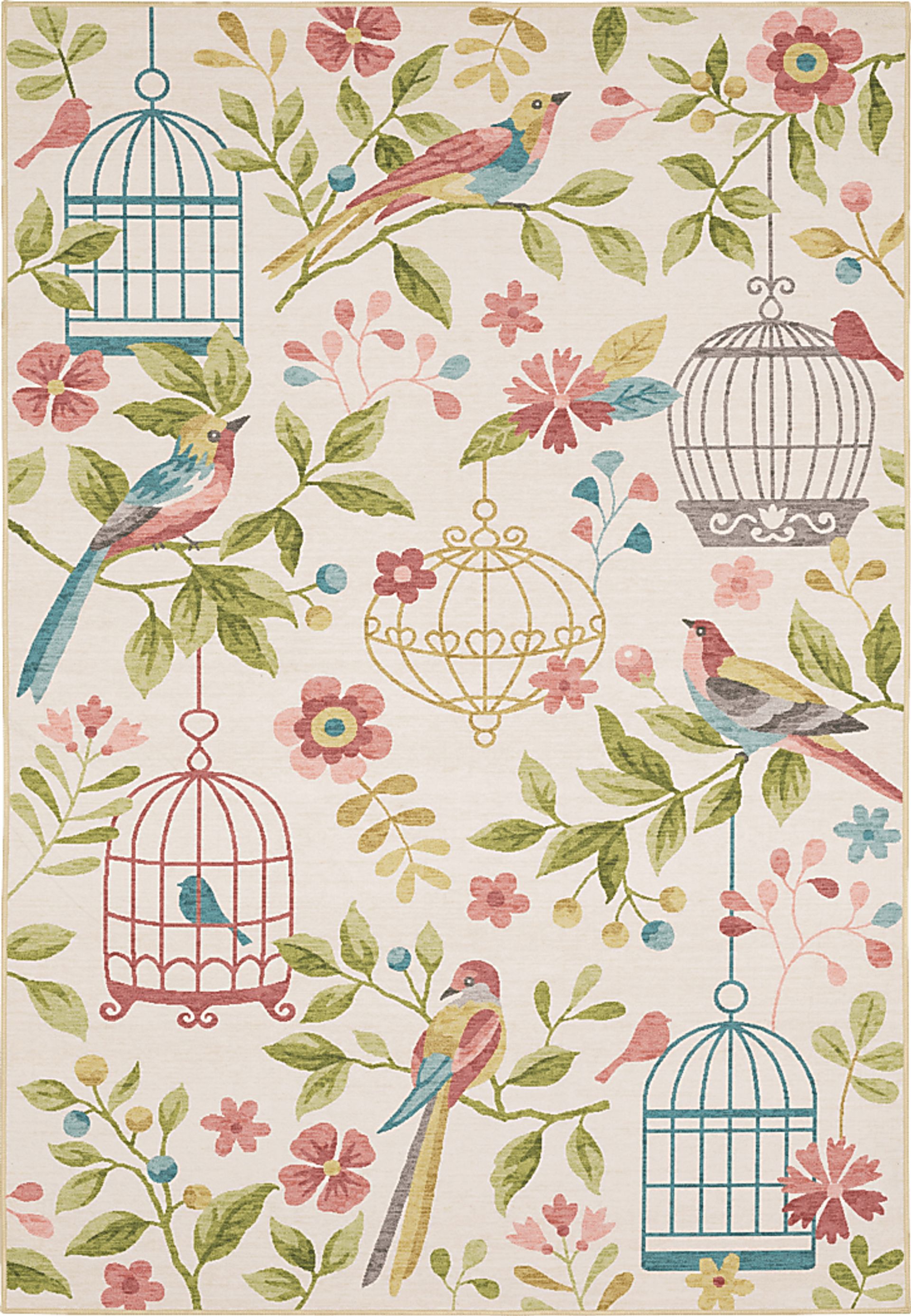Whitview Multi 5' x 7' Rug - Image 1