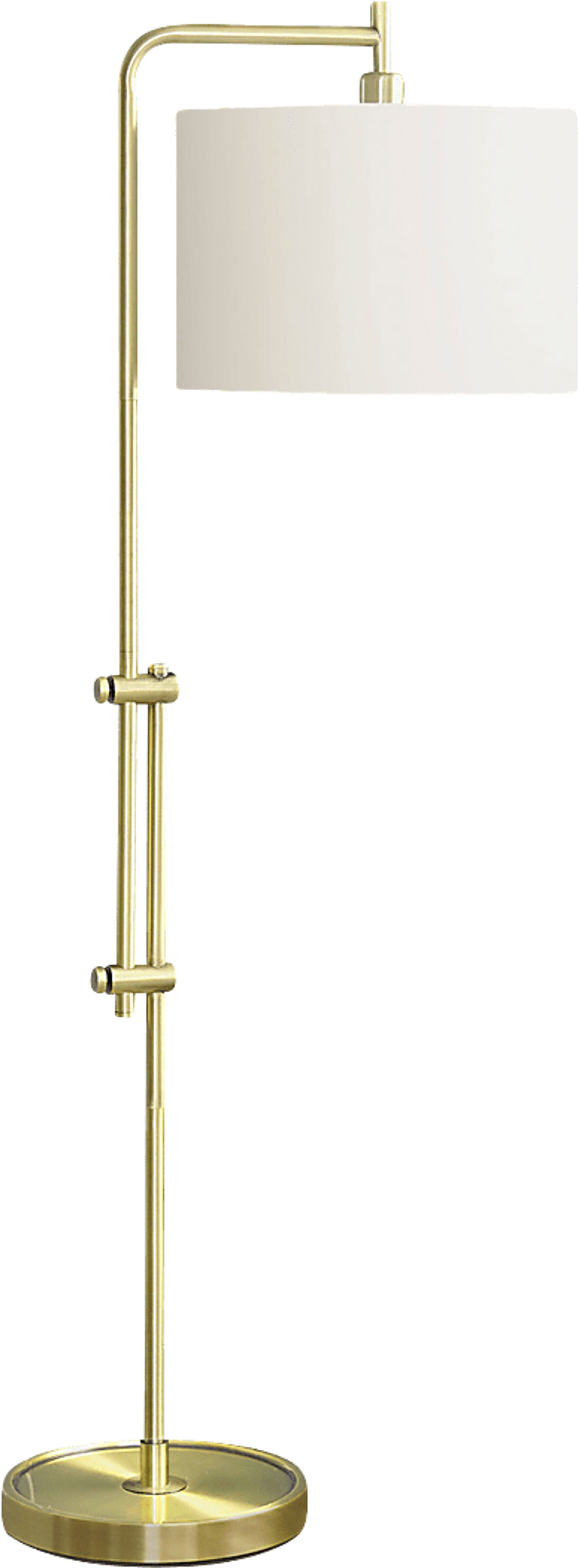 Whizy Gold Floor Lamp - Image 1