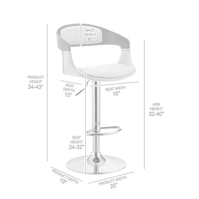 Whizystems I Black Barstool - Thumbnail - Image 8