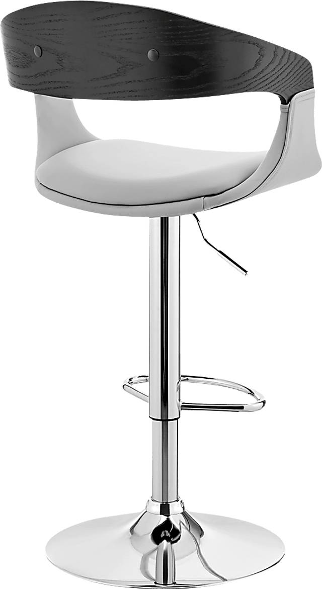Whizystems II Gray Barstool - Thumbnail - Image 3