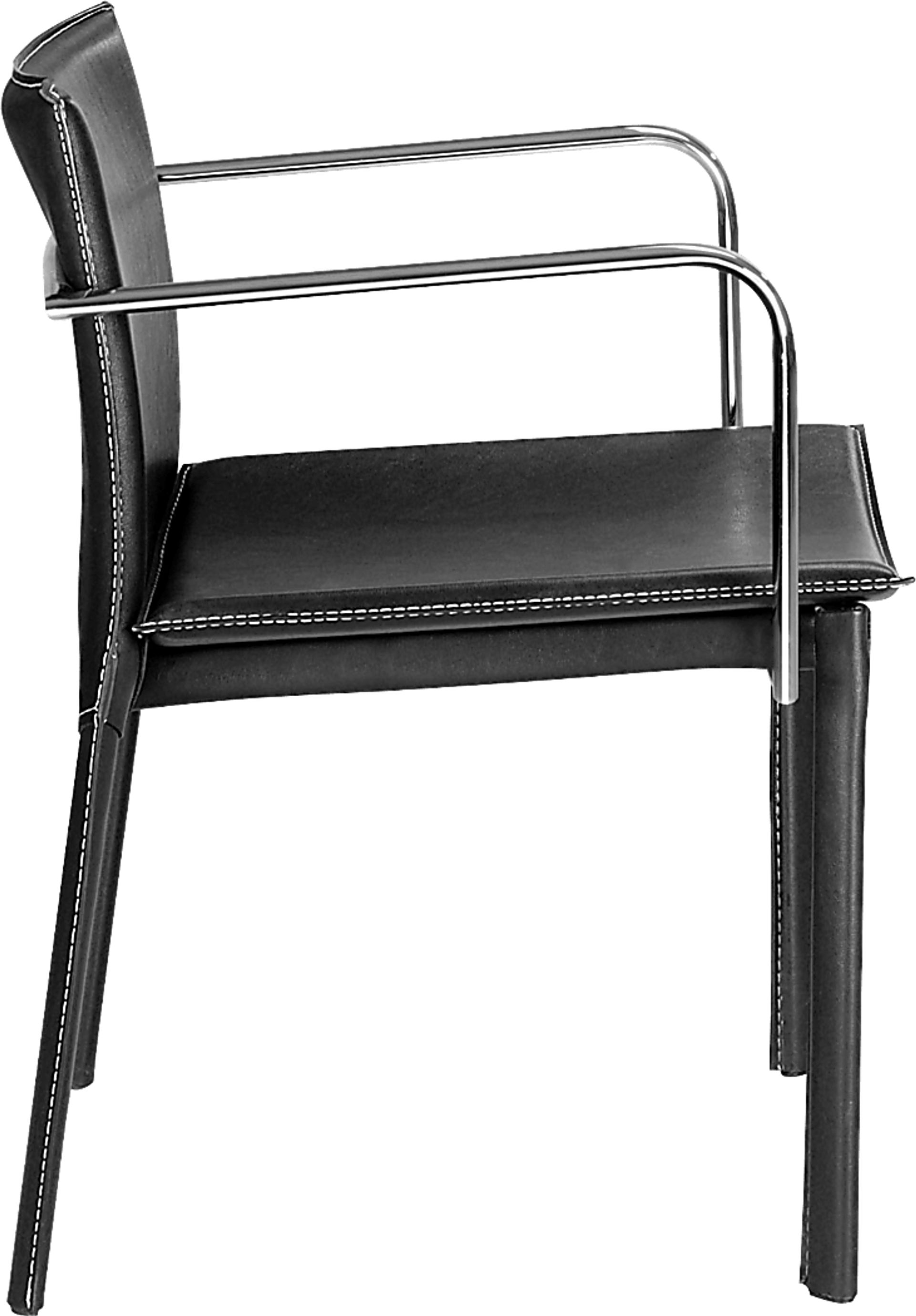 Wholsatd Black Office Chair, Set of 2 - Image 2
