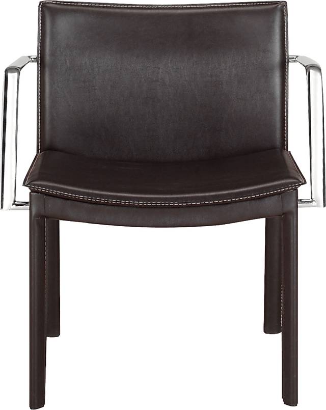 Wholsatd Brown Office Chair, Set of 2 - Thumbnail - Image 3