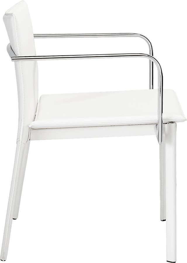 Wholsatd White Office Chair, Set 2 - Thumbnail - Image 3