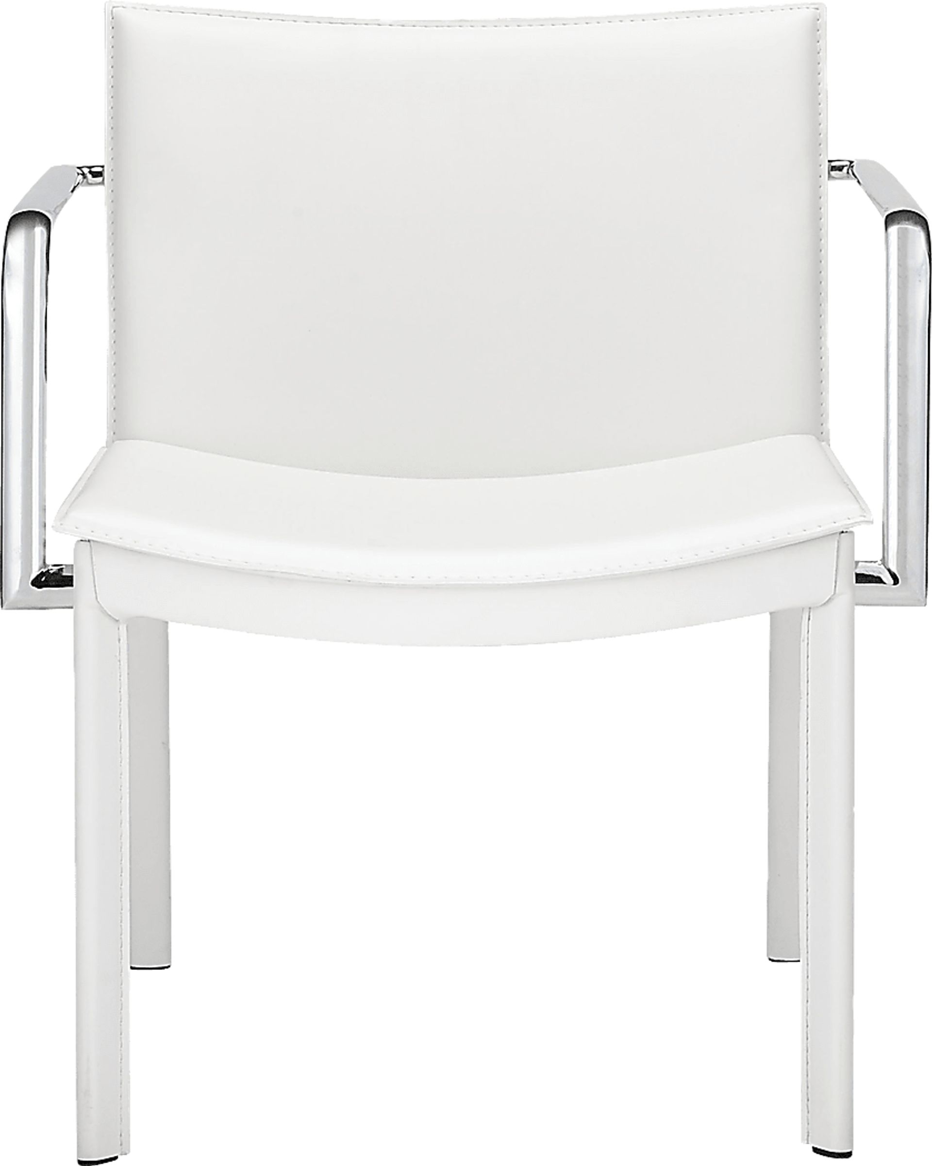 Wholsatd White Office Chair, Set 2 - Image 4