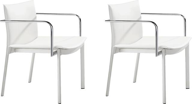 Wholsatd White Office Chair, Set 2 - Thumbnail - Image 1