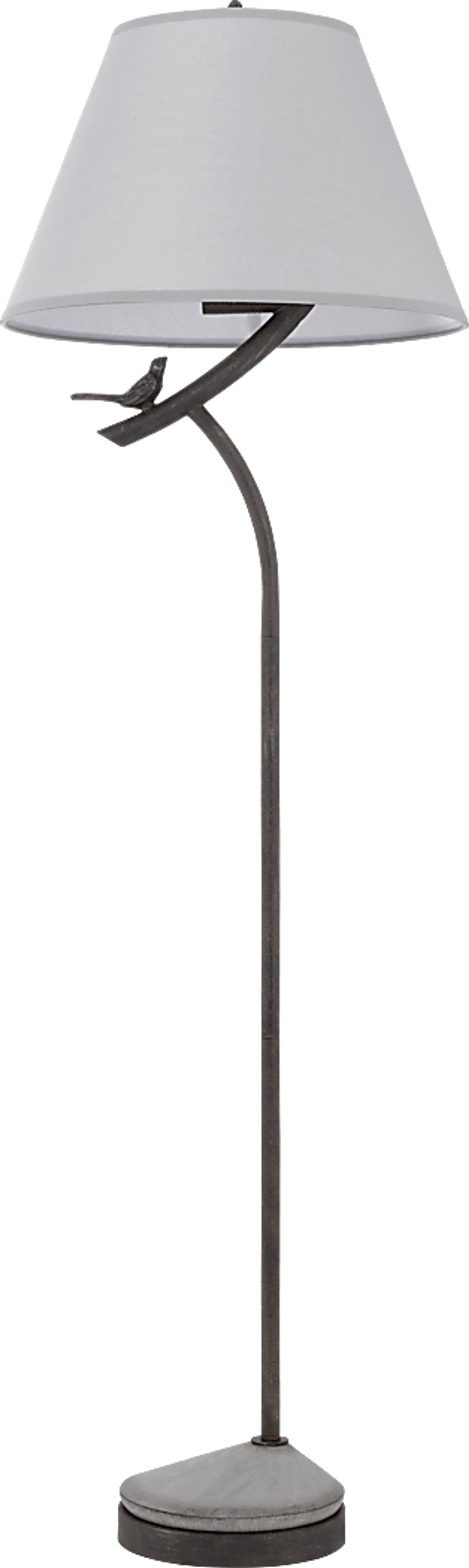 Wichita Moor Black Floor Lamp - Image 3